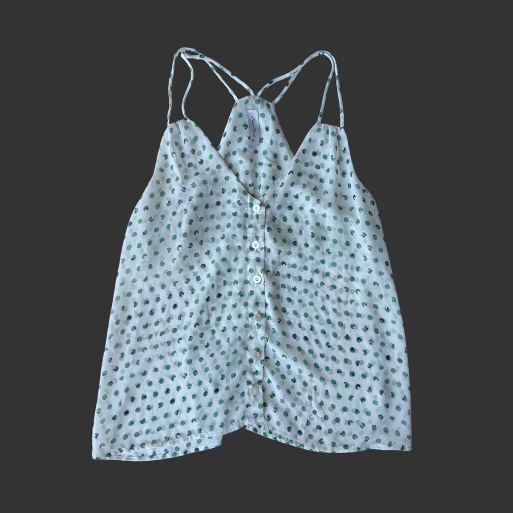 Abstract Print Tank Top